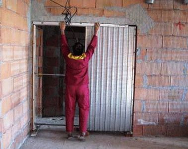 Варианты установки сдвижной двери