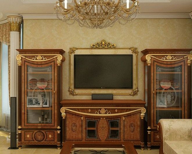 Мебель в гостиной классического стиля
