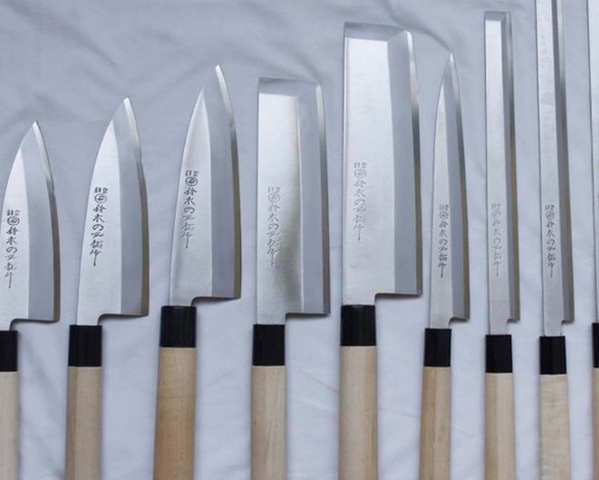 Ножи Японии для кухни