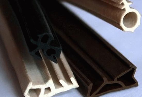 Уплотнитель для пластиковых окон вид