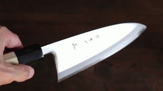 Японский нож деба для кухни