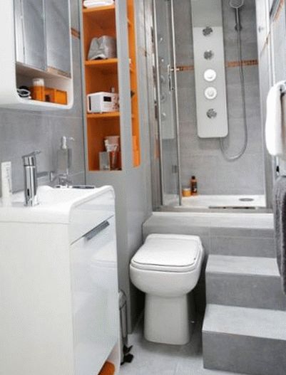 Дизайн туалета и ванной комнаты - фото 6