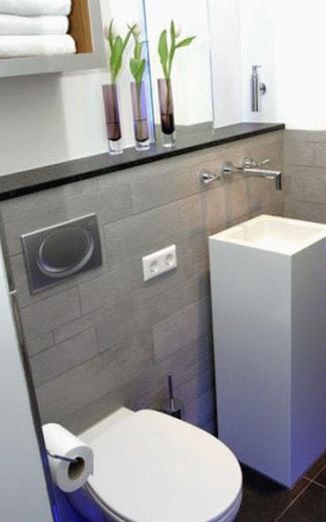 Дизайн туалета 1,5 кв. м 2