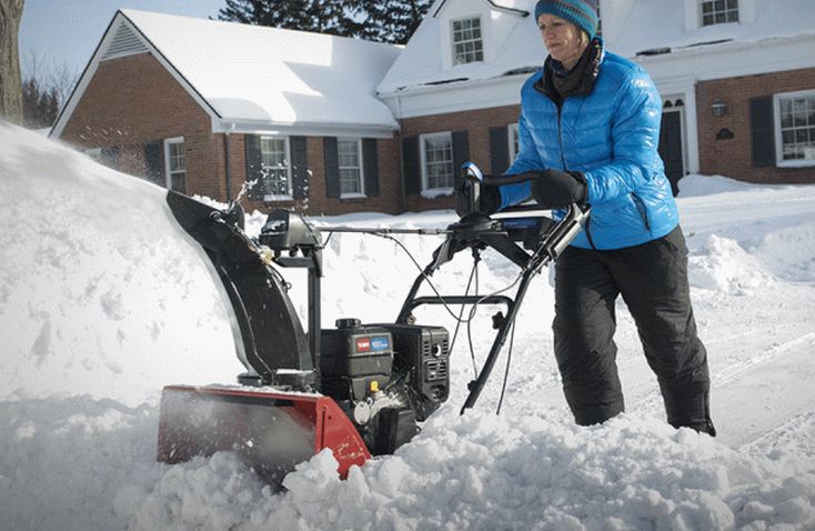 Электро лопата для уборки снега