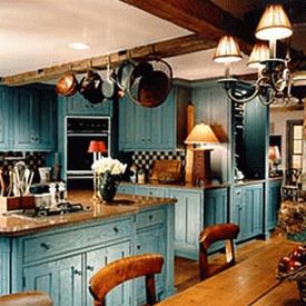 голубая кухня 18