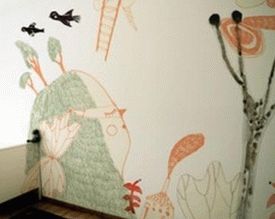 роспись стен в детской комнате 6
