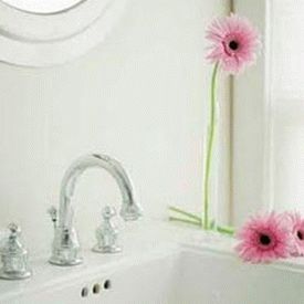 цветы в ванной комнате 06