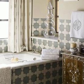 ванная комната в марокканском стиле 26