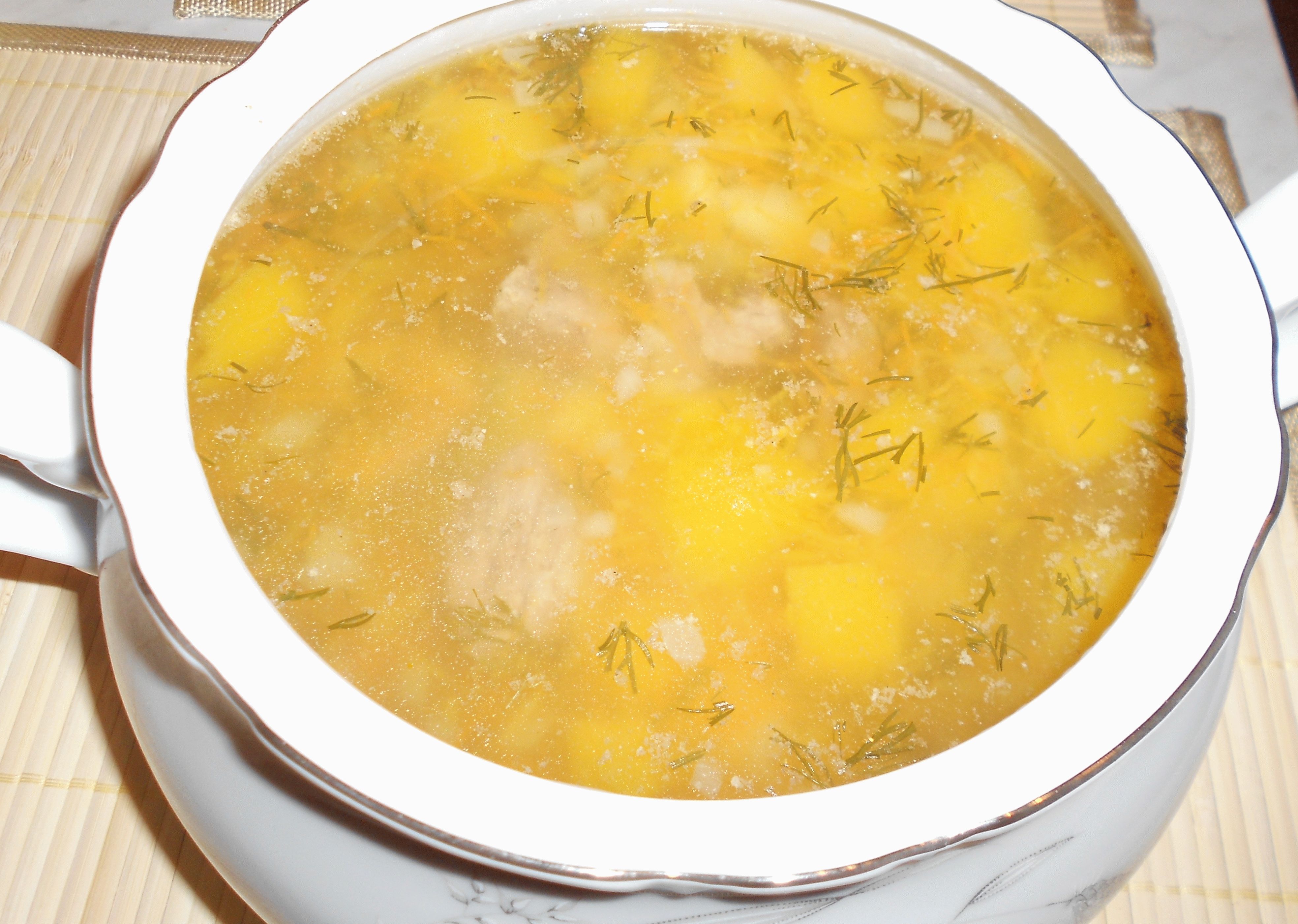 Суп с мясом