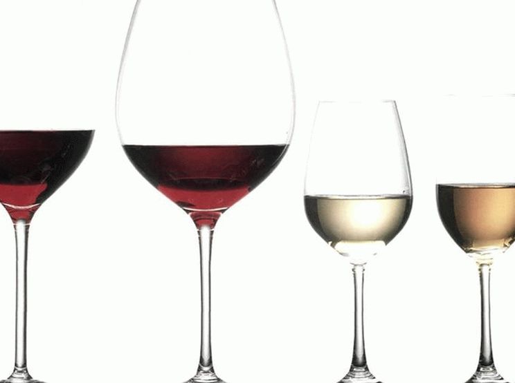 Виды винных бокалов