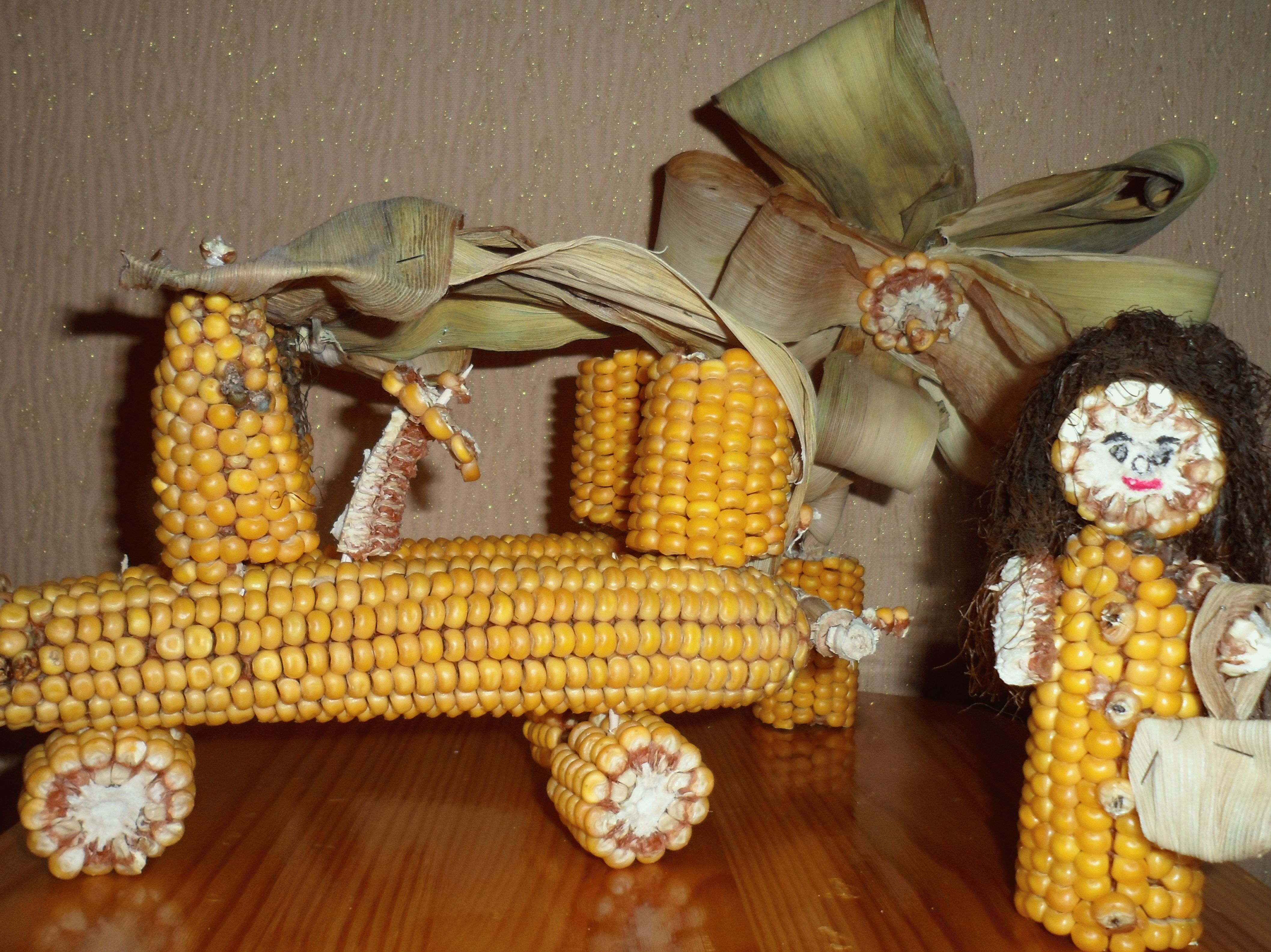 Поделки из природных материалов из кукурузы