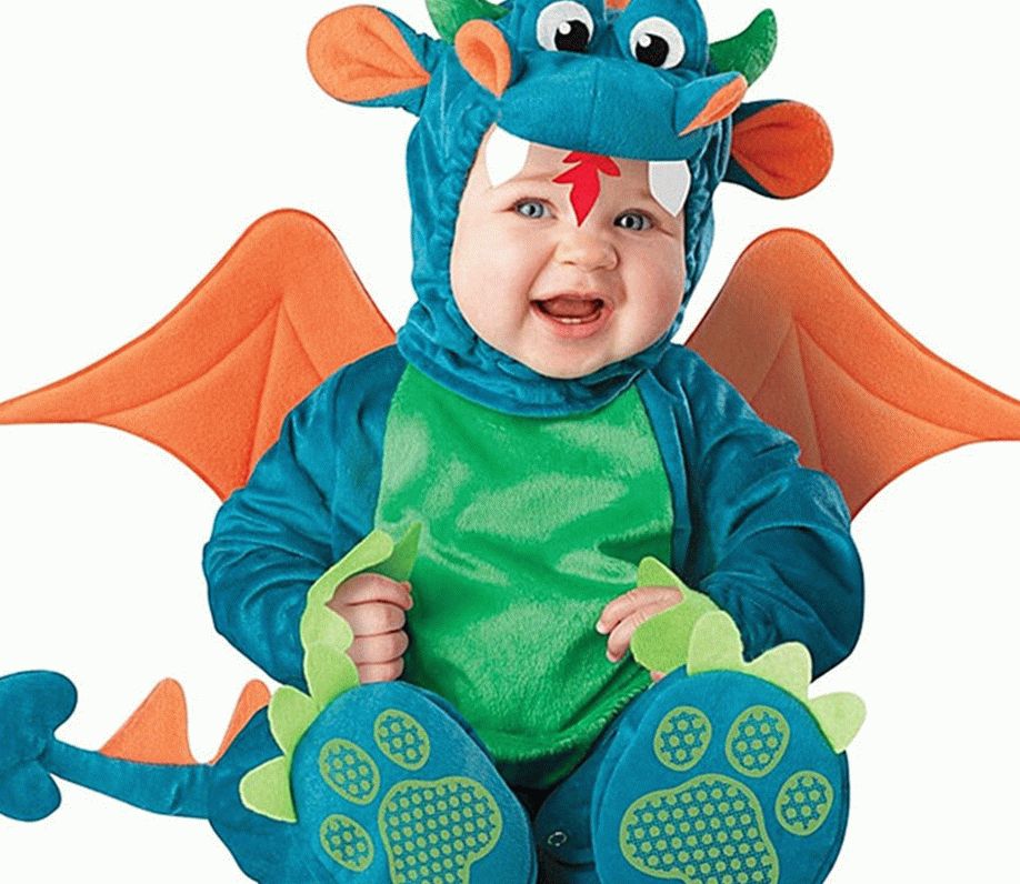 Теплый костюм динозавров для мальчиков на новый год