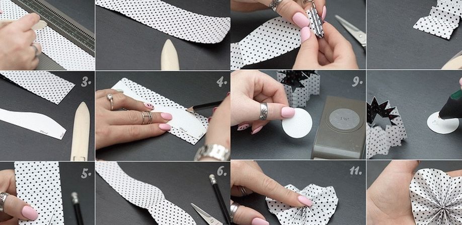 Техника изготовления сердечка гармошкой из ткани