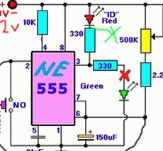 Таймер на микросхеме NE555 (включения и выключения)