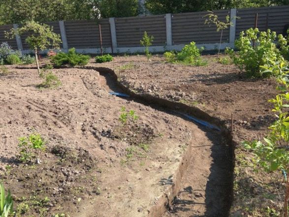Дорожка из гравия (щебня) на участке своими руками